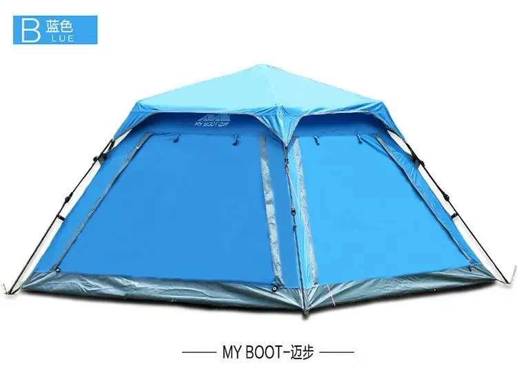 

outdoor recreation family camping 4 person tent travel automatic tents for beach camping equipment professional tent camp