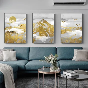 

Huacan Square Diamond Painting New Scenic 3pcs Diamond Mosaic Sale Diamond Embroidery Mountain Diamond Art