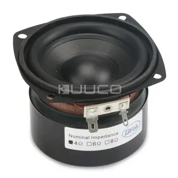 

Square Speaker 3 inches 4 ohms 25W Music Sound Box Voice Audio Speaker Subwoofer Speaker Bass Loudspeaker Horn