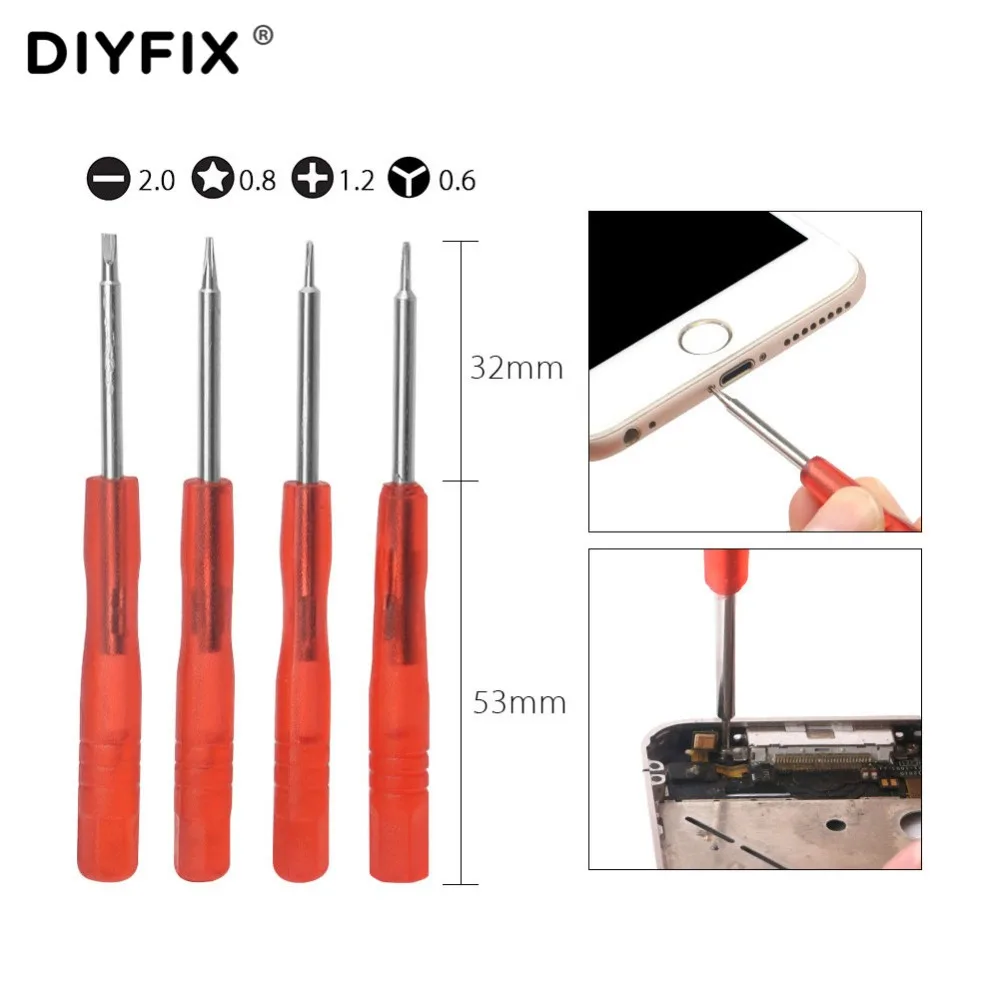 Набор ручных инструментов DIYFIX 11 в 1 инструмент для открывания и отвертки набор