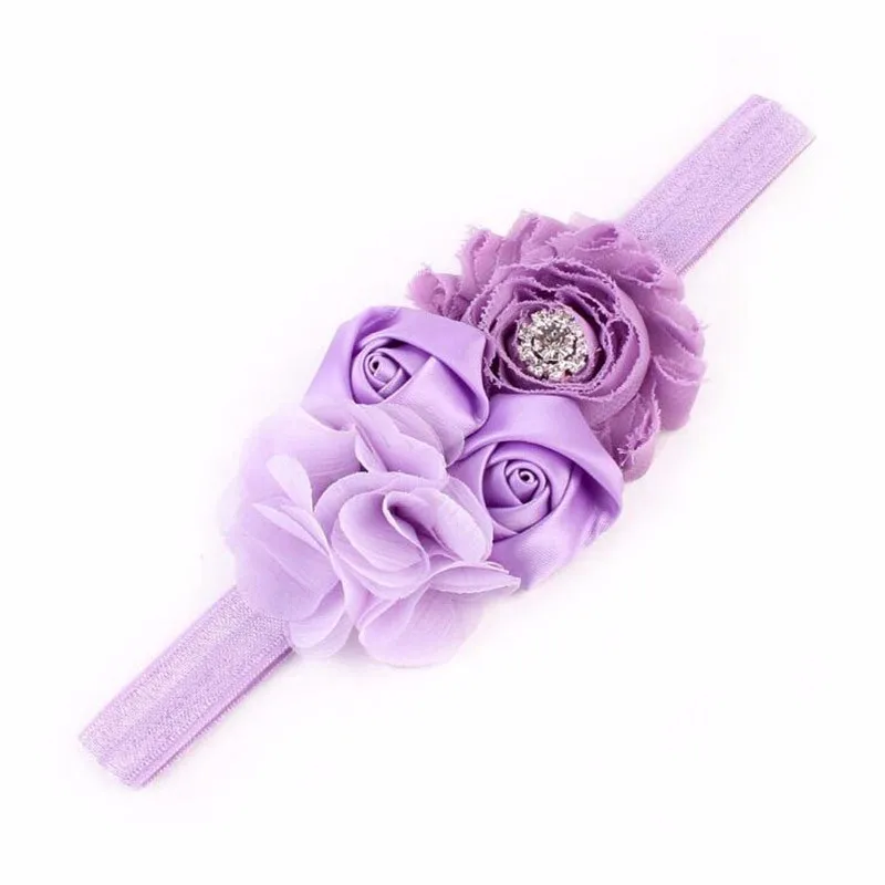 Головная повязка для новорожденных детей с изображением Ветхого цветка роза цветы жемчужные стразы ободок на голову; Головные уборы аксессуары, ленты для волос 1 предмет