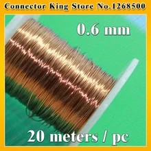 Chenghaoran 0.6 мм* 20 м/pc QA-1-130 2UEW Полиуретан эмалированные Провода Медный провод эмалированные Ремонт кабеля