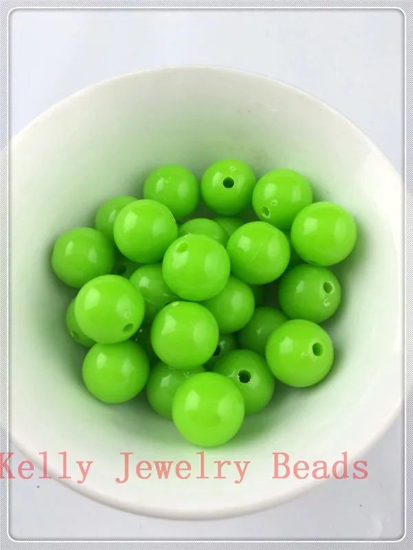 Acrylic Round Beads075