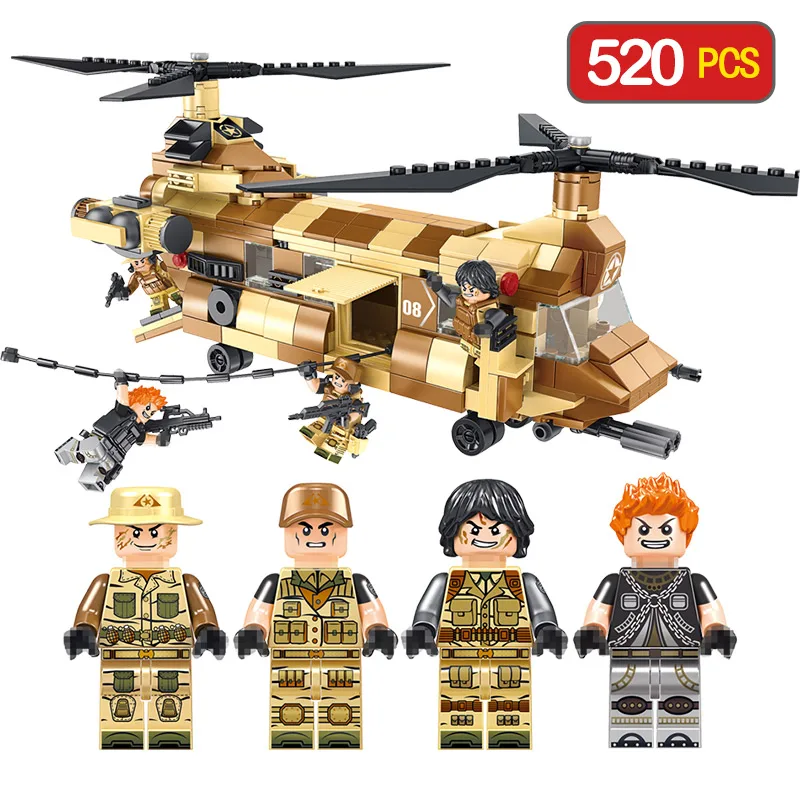 

Special Troops Gantry Conveyor Blocks Compatible LegoINGLY Military Series Eductional Building Bricks for Children gift