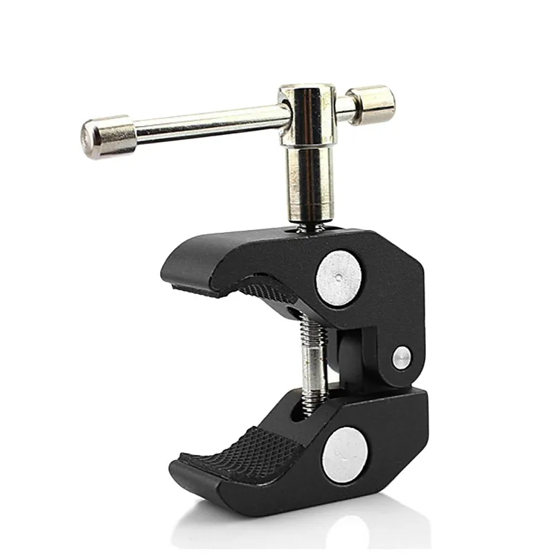 

Photography Super Clamp Crab Pliers Clip Works Magic Arm Photo Studio Accessories for Monitor Flash Camera Rig LED Video Light
