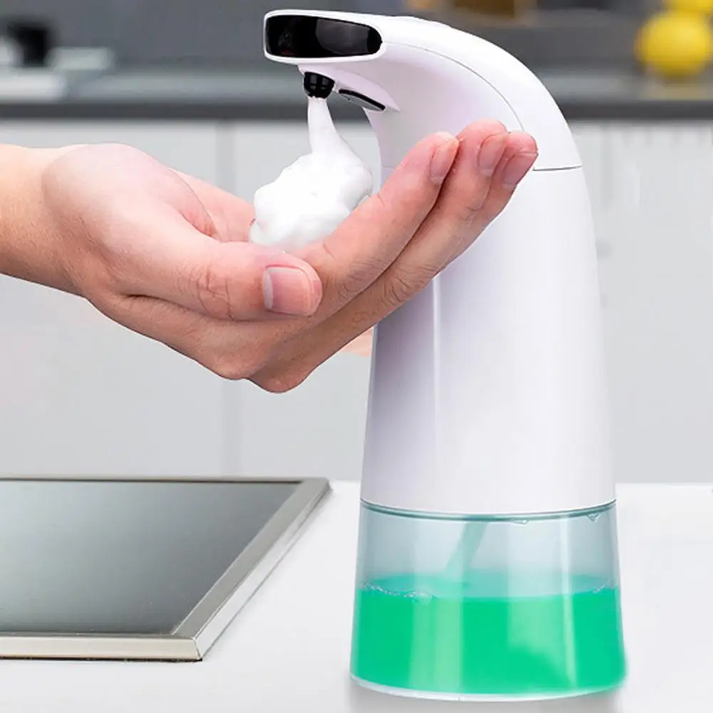 

1 Pc 250ml Foam Hand Wash Machine Automatic Foaming Soap Dispenser Smart Sensor Touchless Hand Washer For Home Restaurant Hotel
