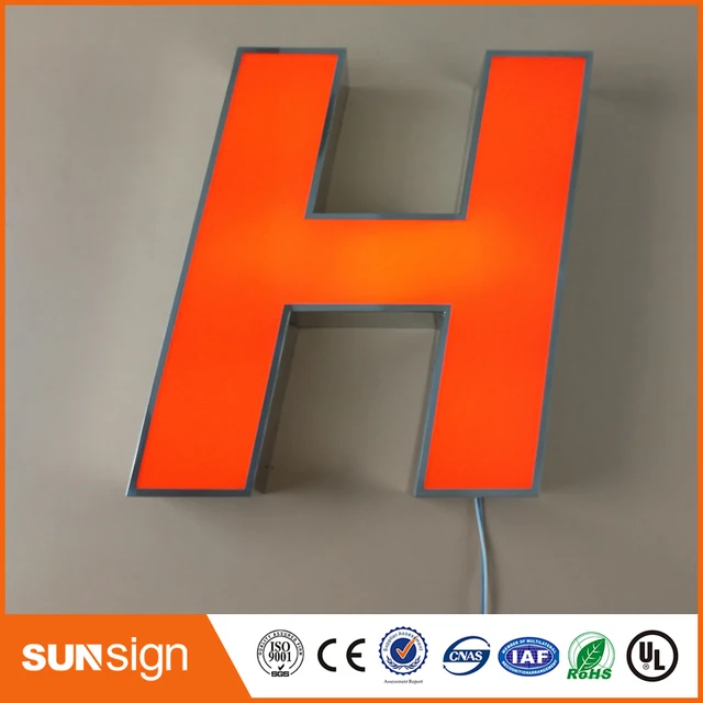 outdoor letters