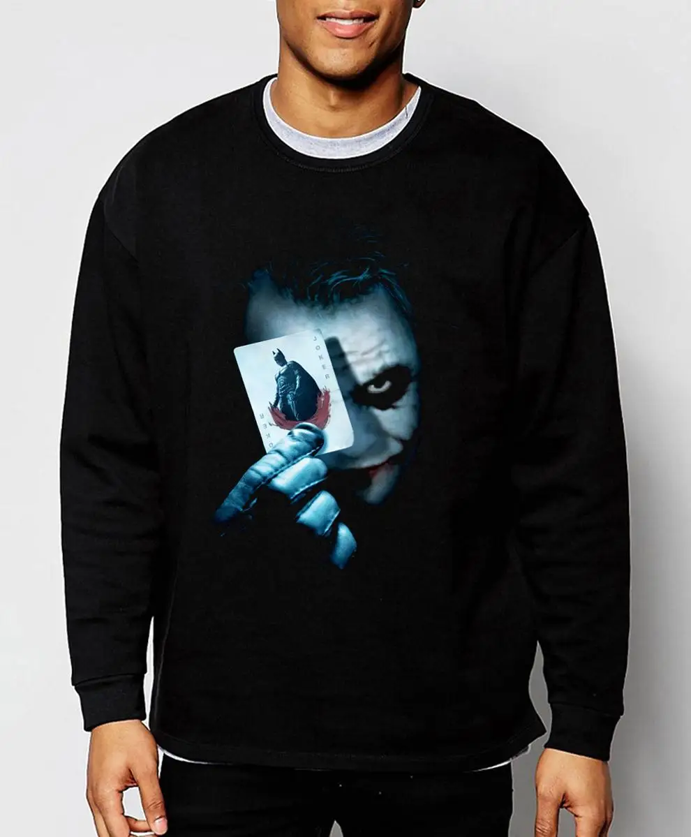 Joker Heath Ledger Batman 2 The Dark Knight Rises 2019 new spring winter fashion men sweatshirt hoodie cool streetwear tracksuit HTB1VNdWPVXXXXa8aXXXq6xXFXXXS - Joker Heath Ledger Batman 2 The Dark Knight Rises 2019 new spring winter fashion men sweatshirt hoodie cool streetwear tracksuit