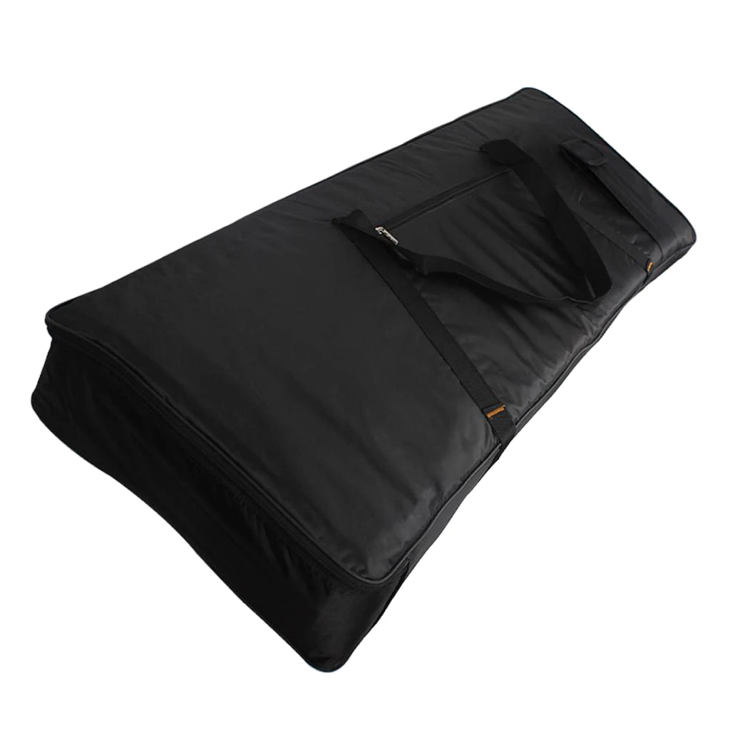 

Black 76 Key Keyboard Electronic Piano Keyboard Big Bag Case with Portable Adjustable Strap