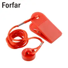 Forfar универсальная спортивная Беговая машина безопасный ключ беговая дорожка Магнитная безопасность переключатель замок красный полезный