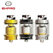 Ehpro – atomiseur à filetage Billow X RTA, 4ml/5ml, 510 bobines, pour Cigarette électronique, à flux d'air réglable