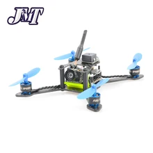 JMT Летучая мышь-100 100 мм DIY FPV-системы Micro Бесщеточный гоночный Квадрокоптер Drone БНФ с FrSky/Flysky/DSM-X WFLY RX углерода Волокно приемник