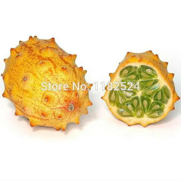 30 шт. свежие настоящие органические KIWANO Melano Cucumis metuliferus африканские Рогатые огурцы sementes фрукты дыня Semillas