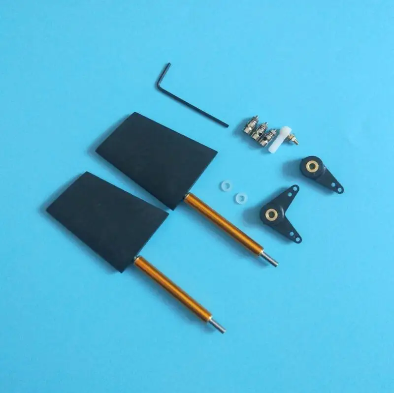 

1 Set RC Boat Nylon Steering Rudder With Servo Steering Arm Rod Stopper Connector Spare Part For Feeding Boat/Deep V Yacht