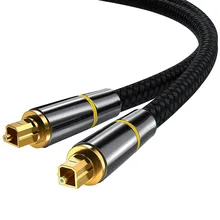 1m/2m/3m Digital Optical Audio Cable SPDIF Coaxial Cable 5.1 Channel for Amplifiers Blu-ray Player Xbox 360 Soundbar Fiber Cable