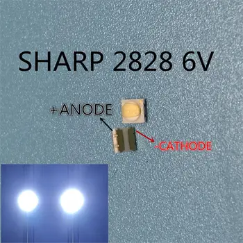 

500PCS LED Backlight High Power LED 0.8W 2828 6V Cool white 45LM GM2BB1ZF2CEM TV Application FOR SHARP