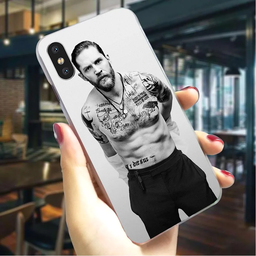 

Hard Cover for iPhone XR Tom Hardy Case for iPhone Xs Cases X Xs Max 6 6S 8 Plus 7 5S 5 SE 11 proBack Skin Pattern