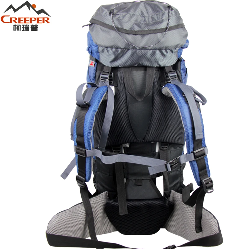 Creeper-男性用60lナイロンバックパック,防水,高品質,トラベルバッグ