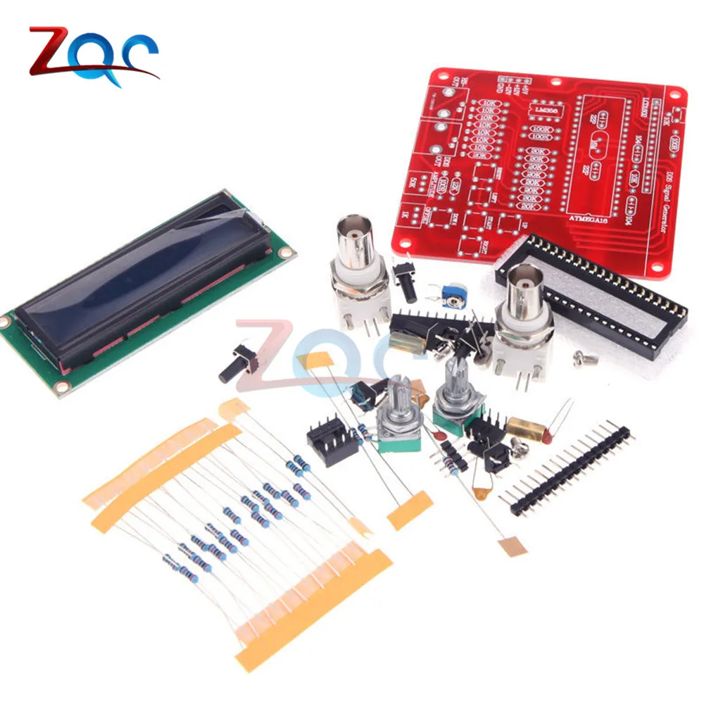 DDS Function Signal Generator DIY Kit Frequency Generator Square Sawtooth Triangle Wave DIY Parts Signal Source Components 3
