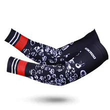 Призрак гость унисекс Рука теплая Защита от солнца УФ спорт бег велосипед Велоспорт Баскетбол волейбол Гольф Локоть Мужчины рука рукава