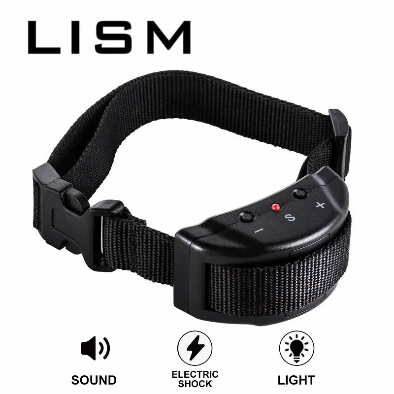 

Electric Dog Training Collar Anti Barking Pet Dog Collar Receiver Electronic Vibration Remote Dog Shock Collar Free Shipping