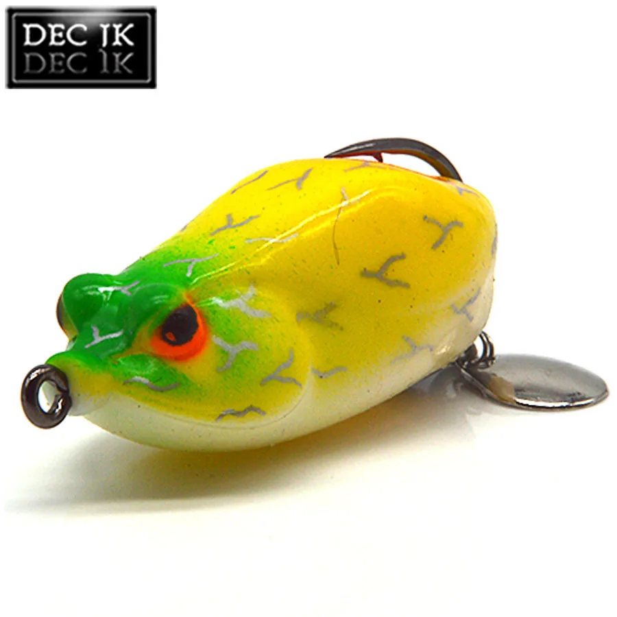 Topwater Artificial Lures For Fishing Peche Carp Trout In River Soft Snakehead Hollow Frog Lure Swimbait 15g Fake Fishing Baits (2)