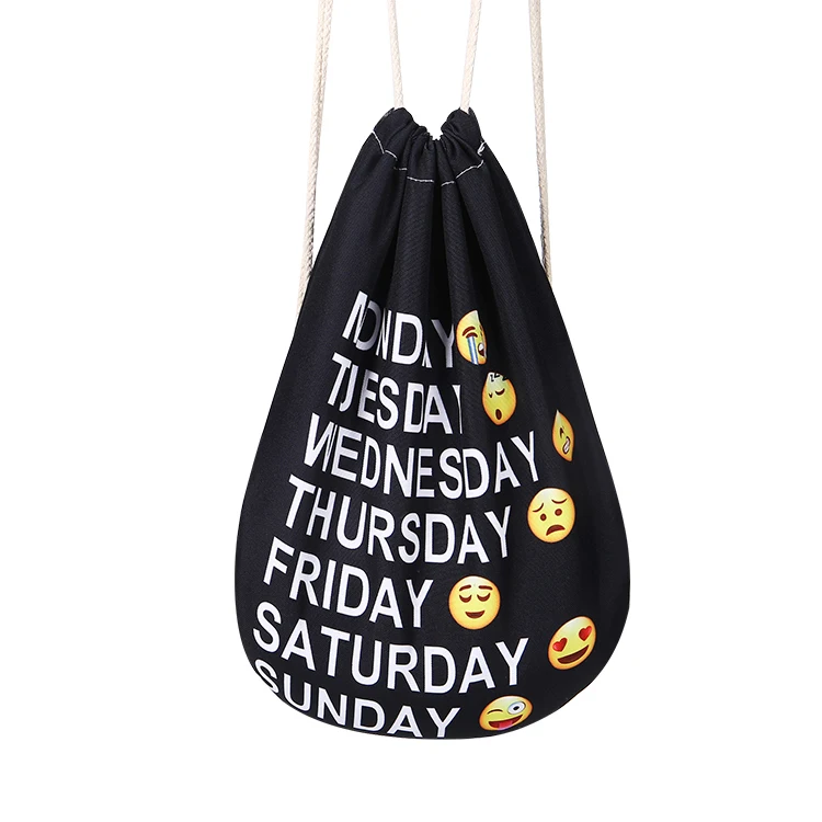 Emoji Backpack 2017 New Fashion Women Backpacks 3D Printing Bags