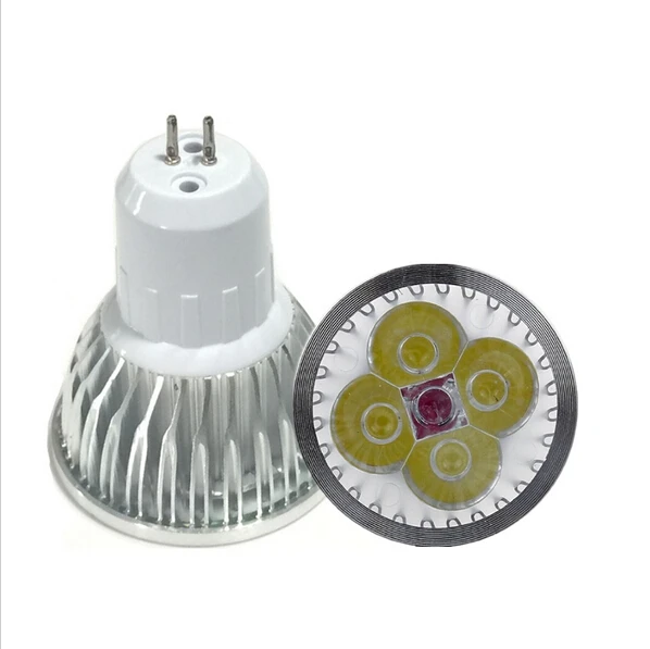 50 шт. новые Мощность лампада LED GU5.3 удара 9 Вт 12 Вт 15 Вт dimmable удара прожектор теплые холодный белый лампа GU 5.3 110 В 220 В