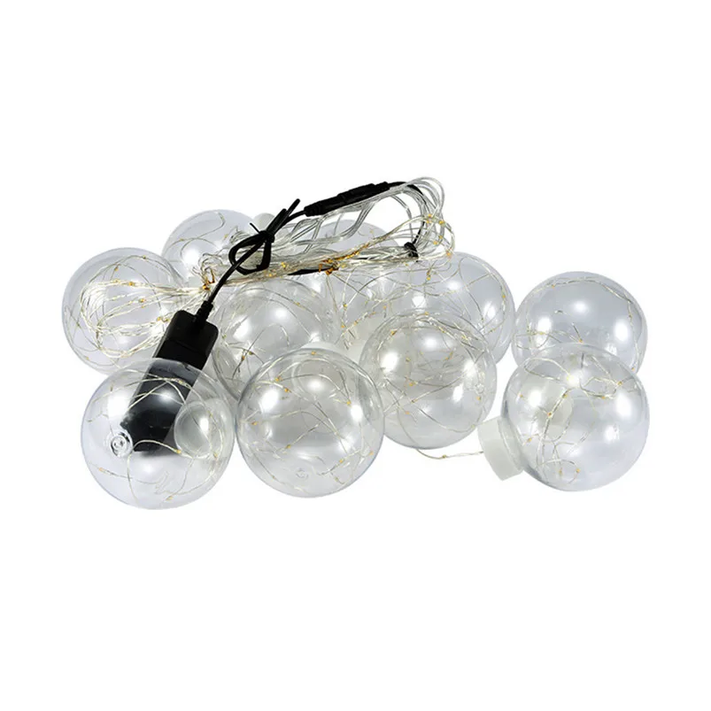 Garland LED String Ball Fairy Lights Curtain Wish Ball Garden Lamp Light String Xmas Wedding Home Decoration Luces 40MAY2304