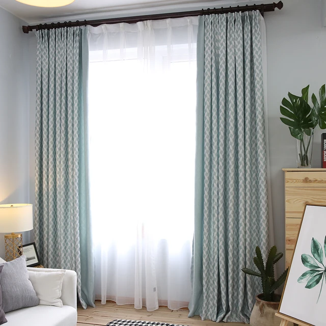 Hight kwaliteit moderne stijl jacquard verduisterende gordijnen ... Hight kwaliteit moderne stijl jacquard verduisterende gordijnen ...