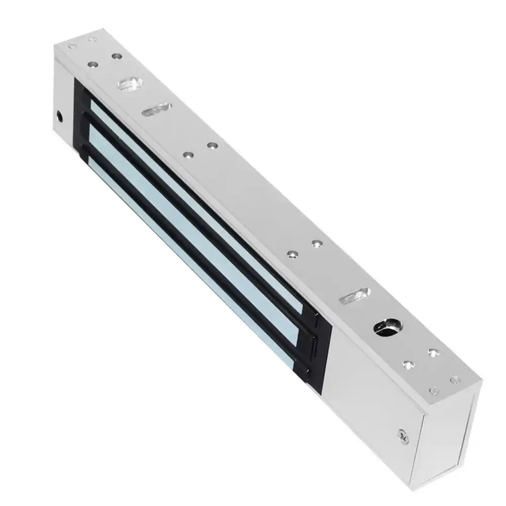 iFCOW Electric Magnetic Lock DC 12V 280kg Holding Force Single Door Electric Magnetic Electromagnetic Lock with Light
