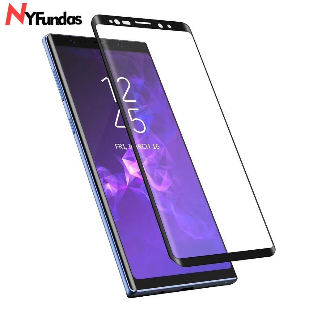 Защитное стекло NYFundas 5D закаленное для samsung galaxy note 9 8 s9 s8 plus s6 edge s | Мобильные