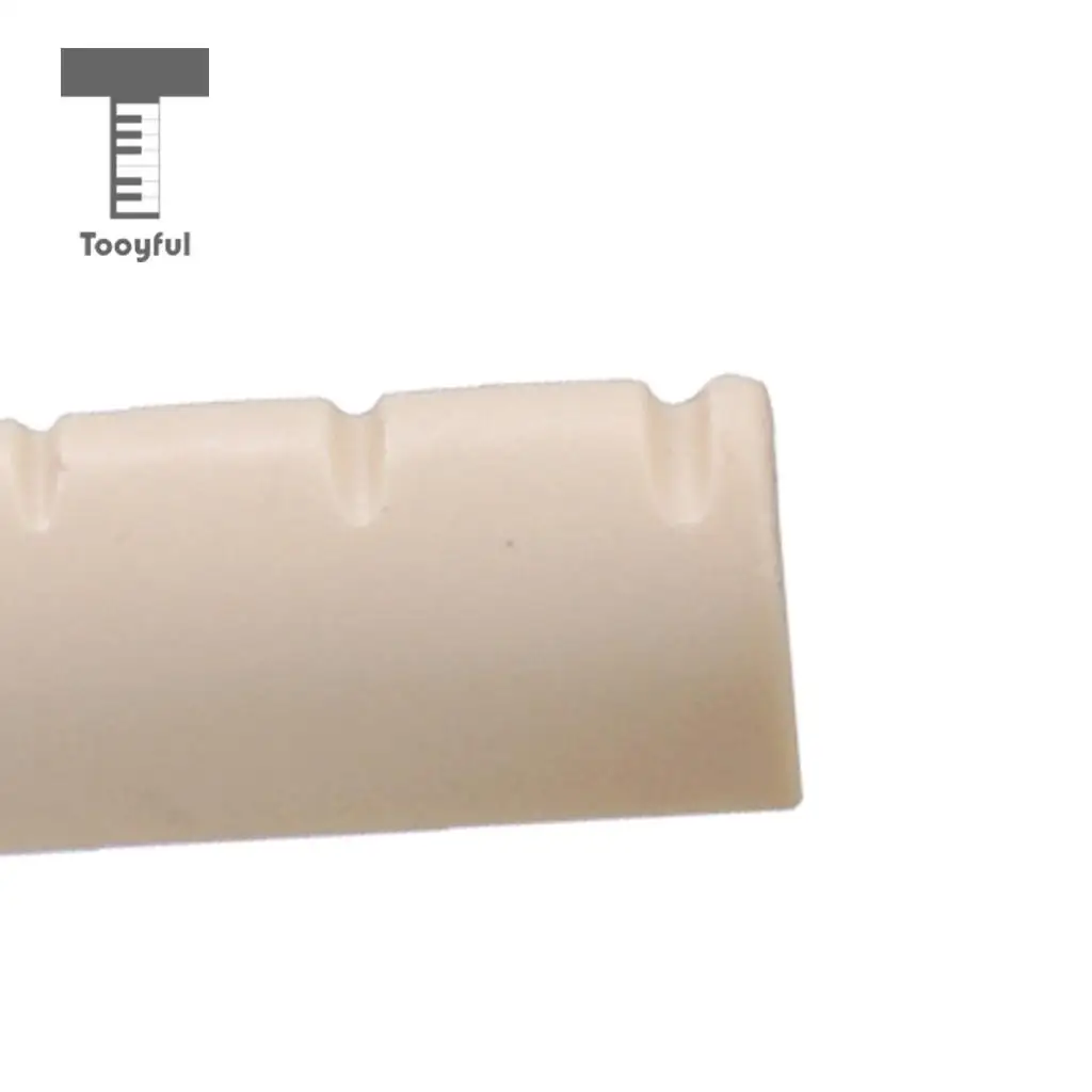 2pcs 6 String Guitar Nut Slotted for Left Handed Acoustic Guitar Parts