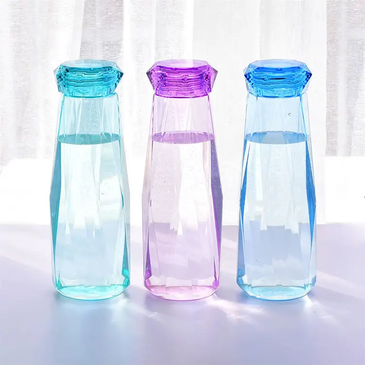 Спортивная бутылка для воды портативный герметичный Кристальный чайник BPA
