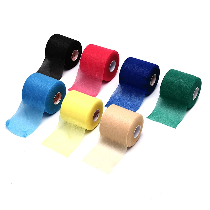 

Sports Pre-Wrap PU Foam Backing Bandage Underwrap Elastic Adhesive Muscle Bandage Athletic Training Tape