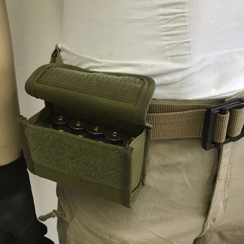 Molle Bullet Pouch 10 отверстий журнал рассеянные страйкбольные сумки патроны Охотничий пояс Mag Pouch тактическая посылка армейские аксессуары