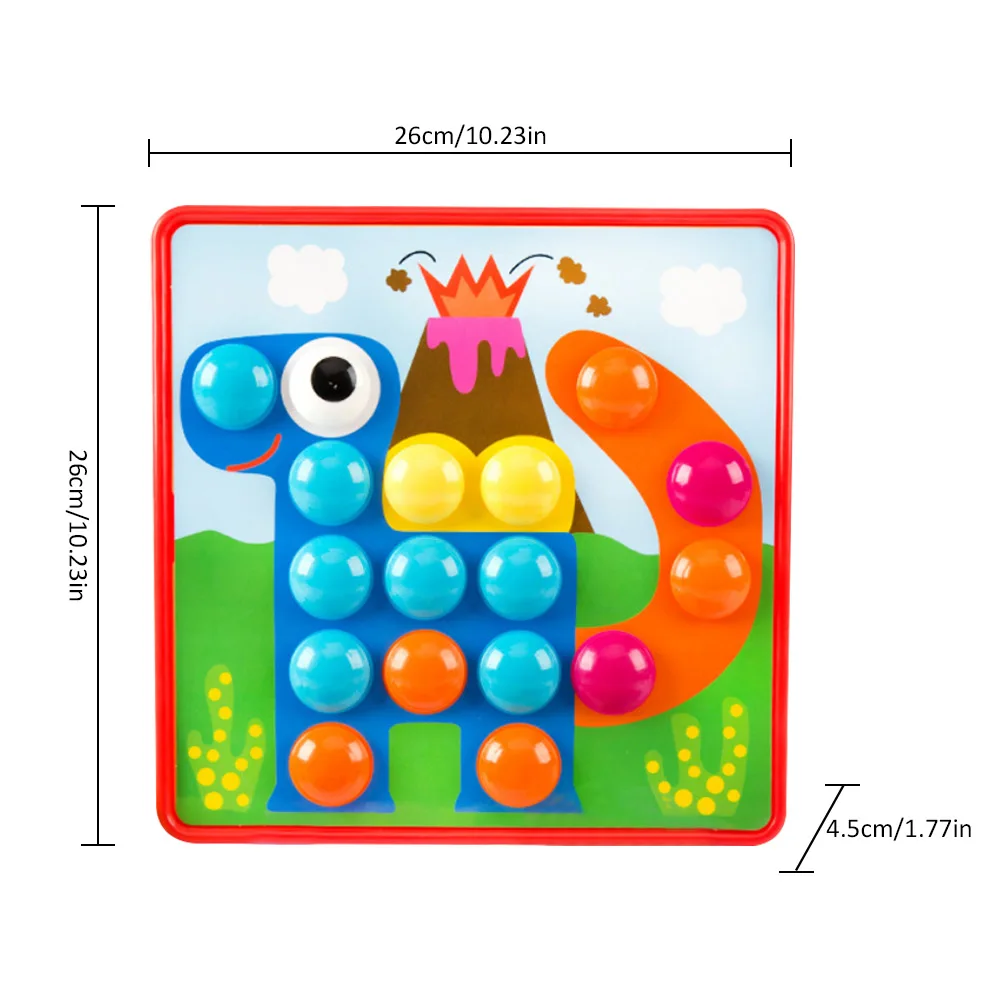 Детские дни рождения игрушки головоломки композитный рисунок смешная мозаика Цвет best матч дети паззлы Монтессори для обувь мальчиков