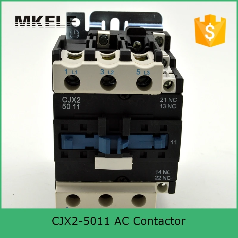CJX2-5011 3 P+ NO+ NC 50A Номинальная 380 v Катушка 36 V 110 V 220 V Напряжение трехфазный контактор телемеханический контактор с CE одобренный