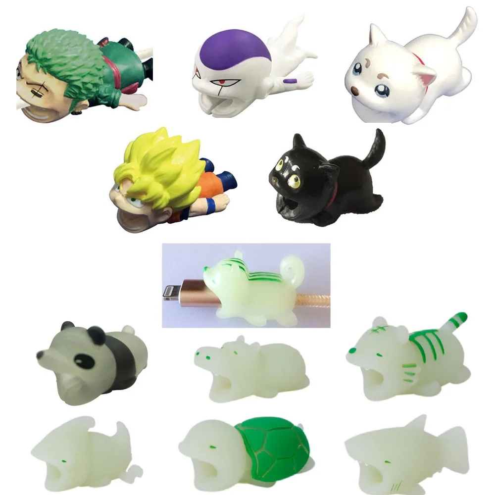 

Funny Toys Animal Protectors Bite For Accessory Protects Phone Holder Animal Cable Buddies Sujeta Cables Protege Cable Buddy