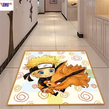 Наруто Узумаки Наруто Квадратный Ковер креативная спальня Нескользящая подвесная Подушка для стула для кабинета поворотный стул Подушка X1308