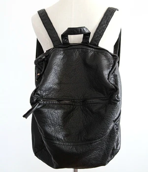 

stacy bag hot sale women PU Leather backpack lady fashion travel bag female leisure bag girl travel backpack leather bag