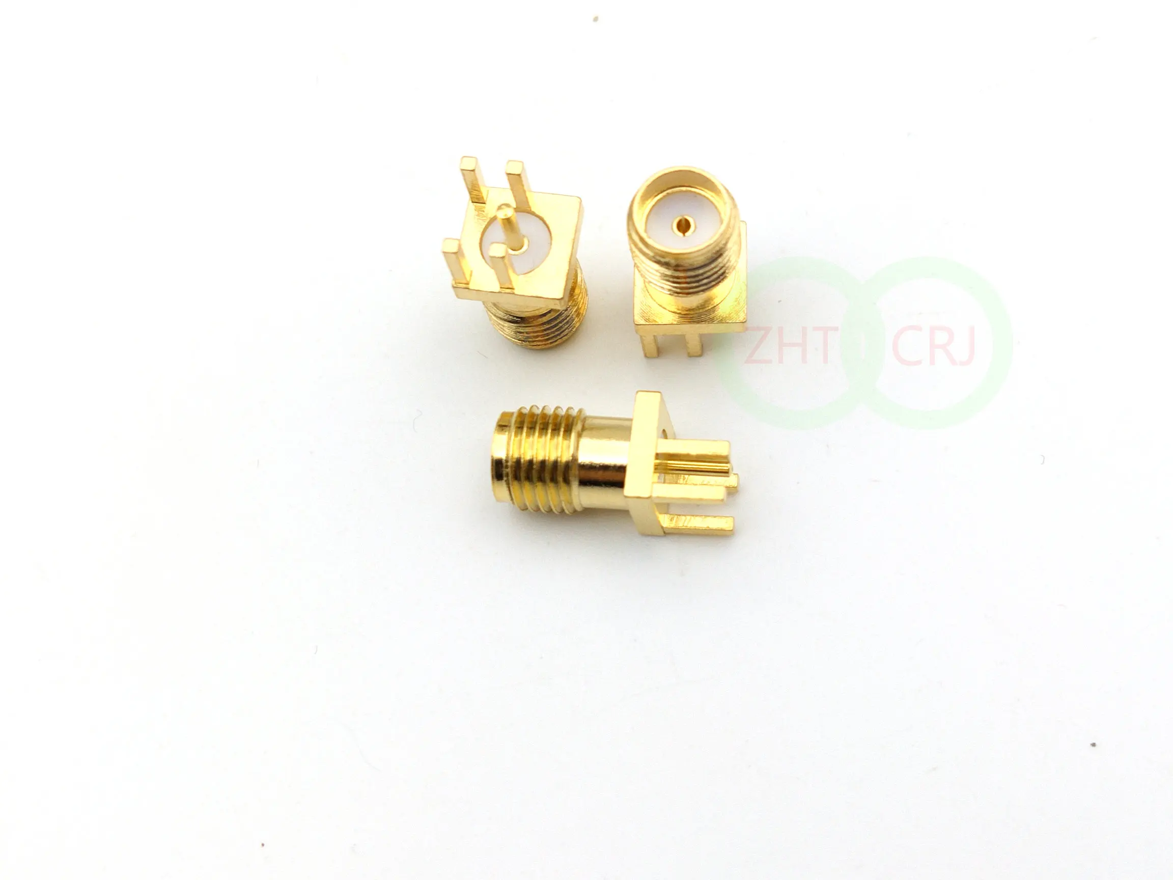 100 шт. Латунь SMA гнездо припоя PCB клип край крепление RF разъем адаптер|adapter