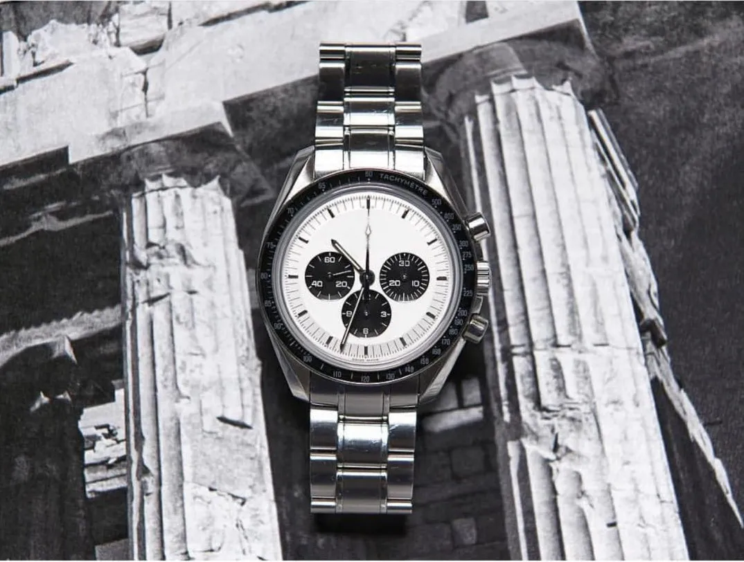 

Luxury Brand New Men Automatic Mechanical Watches Luminous Ceramic Bezel Crystal Sapphire White Dial Limited Selling 40mm AAA+