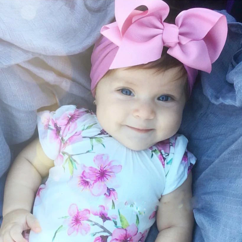 Baby Headband Nylon Baby Girl Headbands Diadema Bebe Recien Nacido Large Nylon Baby Bows Baby Hair Band Turban Accessories Hair Accessories Aliexpress