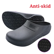 Chef Shoes Restaurant Slippers Men Non-slip Medical Sandals Men Medical Shoes Doctors Nurses Surgical Work Shoes Chef Work Shoes