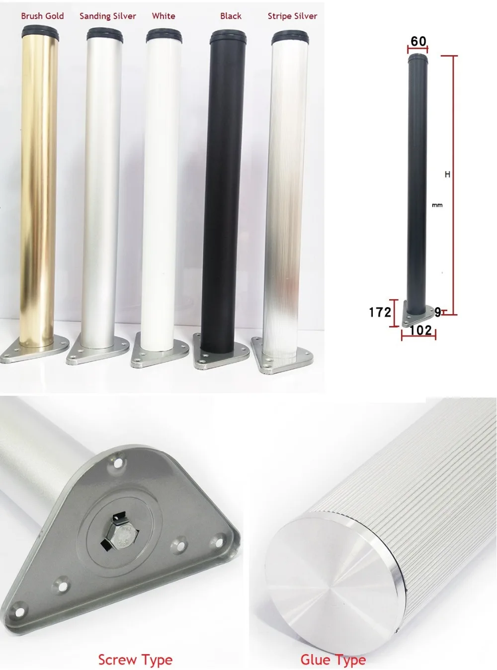 9mm Diameter 300mm Length 2mm-25mm Diameter Transparent Acrylic Round bar PMMA Rod