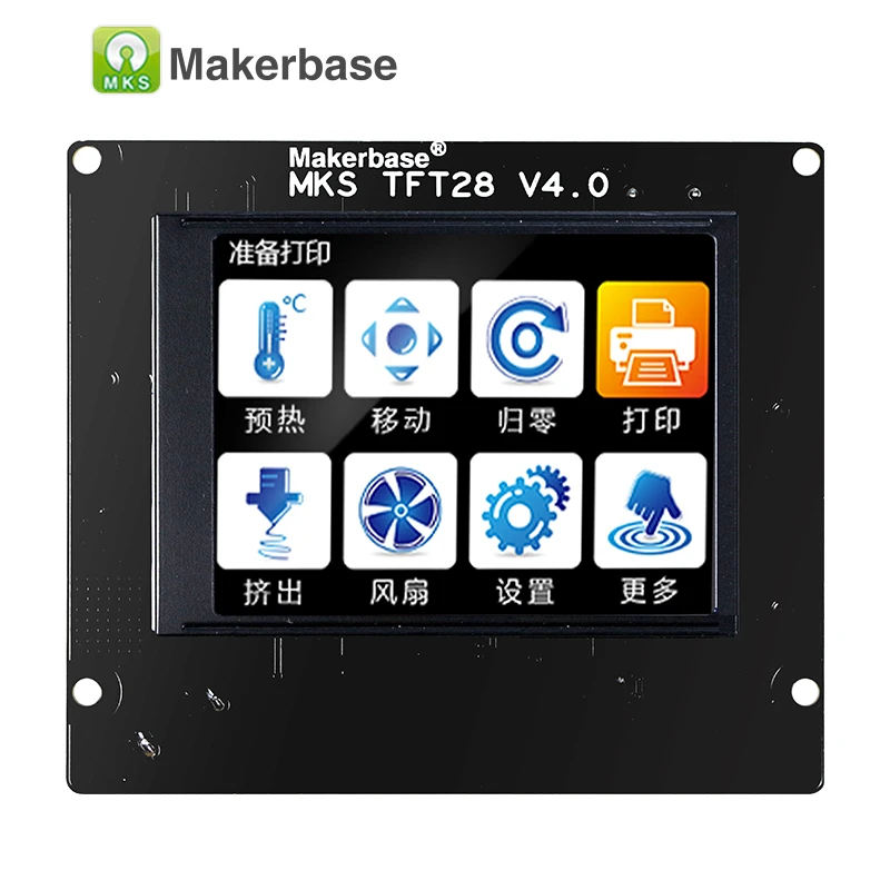 Fra impressionisme Adelaide Makerbase Mks Tft28 Touch Screen Smart Display Controller 3d Printer Parts  2.8 Inch Full Color Support Wifi Wireless Control - 3d Printer Parts &  Accessories - AliExpress