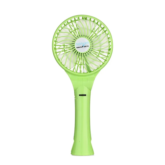 Rechargeable lithium battery portable handheld clip Mini USB fan stepless speed regulating fan