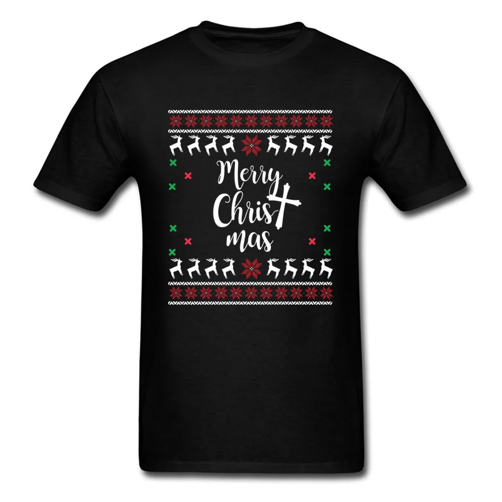 Merry Christ mas Shirt - Christian Christmas Holiday_black
