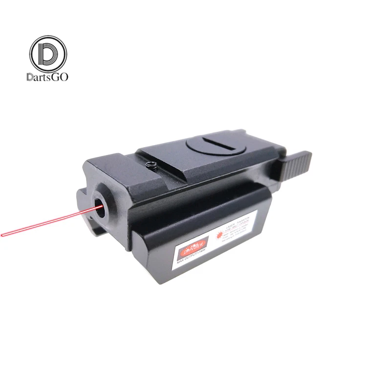 

DDartsGO Red Dot Laser Sight Mini Compact Hunting Designator Airsoft Picatinny Rail Mount for Tactical High Power Laser